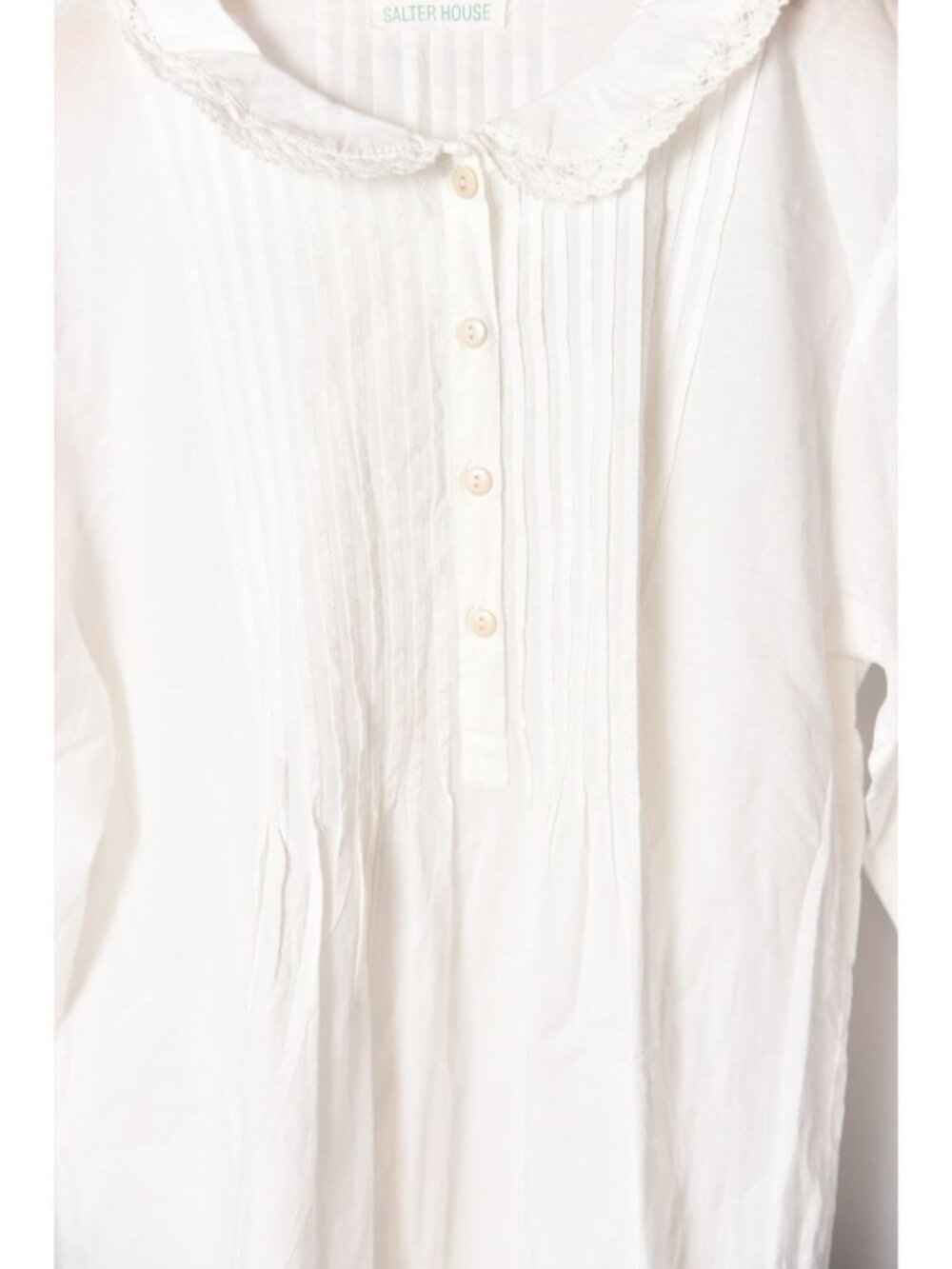 Salter House 100% Cotton Wendy Nightdress Nightgown One Size - Picture 5 of 11